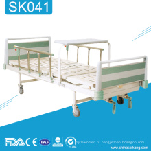 SK041 дешевые Ручная Больничная медицинская кровать с рукояткой